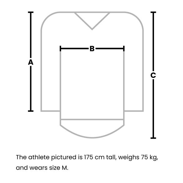 Maillot MX / ATV - Coupe Régulière / Ajustée – tailles en centimètres