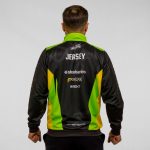 Custom full printed knit jacket with your name and team colors
