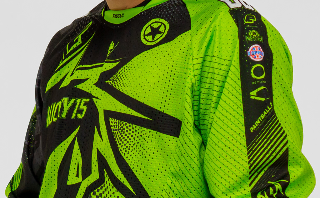 Hyper Light Custom Paintball & Speedball Jersey with your name and logo