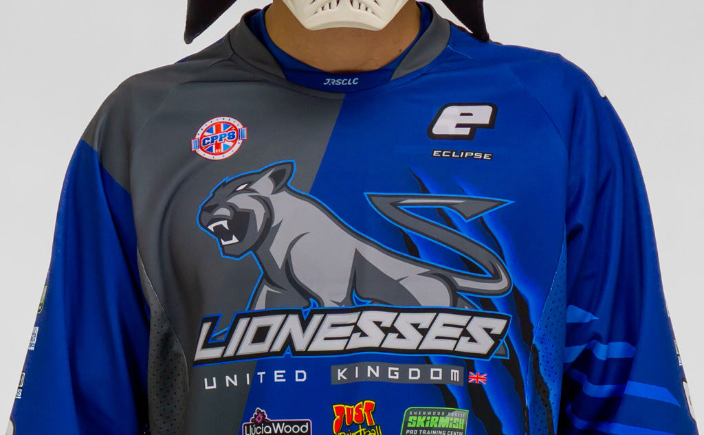 Ultra Light Custom Paintball & Speedball Jersey with your name and logo